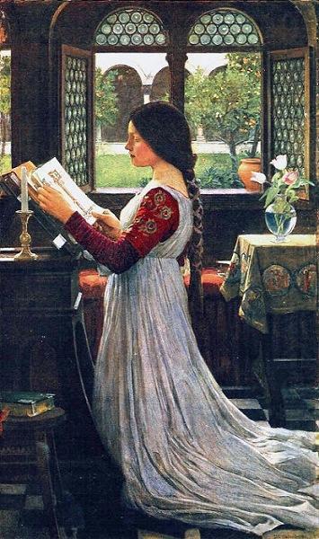 John William Waterhouse The Missal china oil painting image